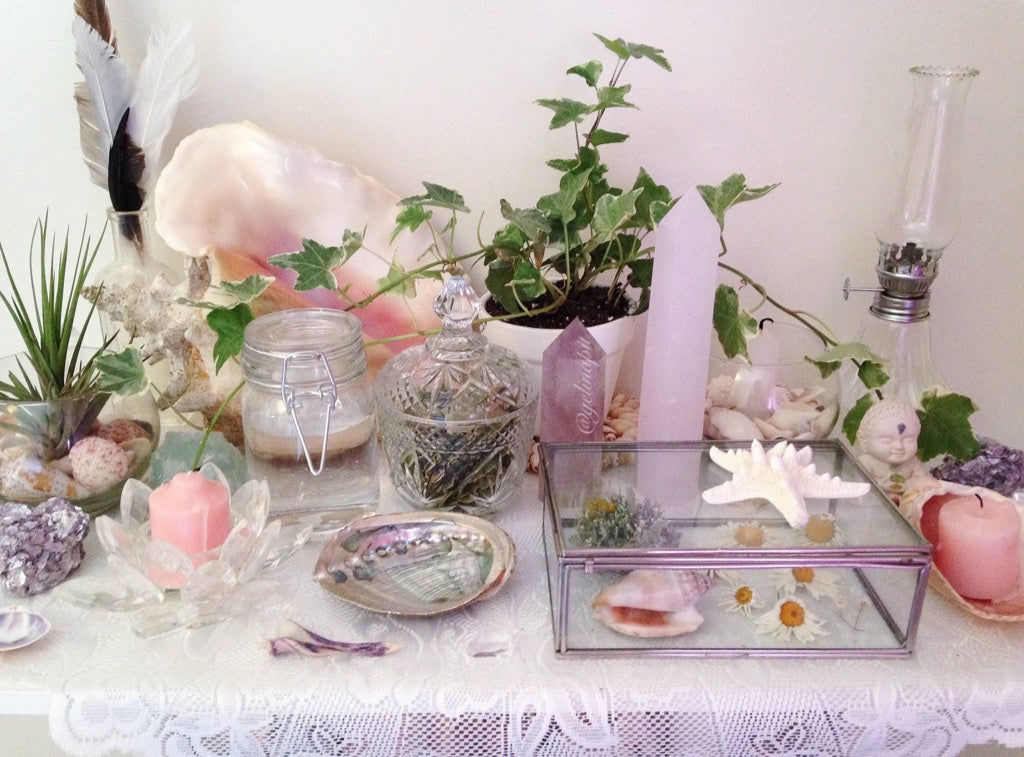 These 6 Pink Altars are Perfectly Feminine and Powerful